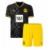 Borussia Dortmund Giovanni Reyna #7 Bortatröja Barn 2022-23 Kortärmad (+ korta byxor)